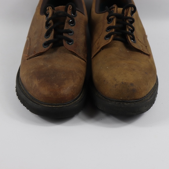 Vtg New Carolina Mens EE Leather Work Shoes Brown main image 7
